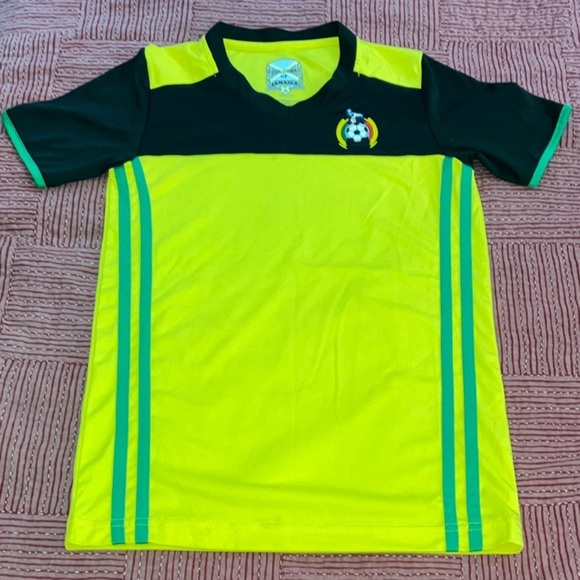 Jamaica soccer / football jersey Kids Shirt - Picture 1 of 16